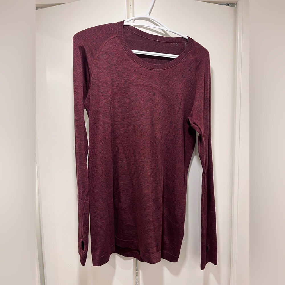 lululemon Swiftly LS (size 10)